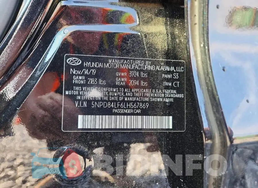 5NPD84LF6LH567869 Photo# 12
