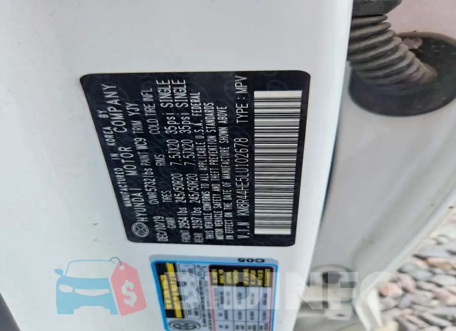 KM8R44HE5LU102678 Photo# 13