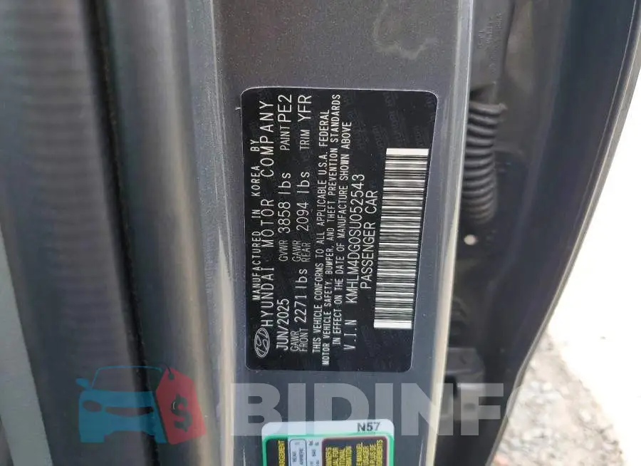KMHLM4DG0SU052543 Photo# 13