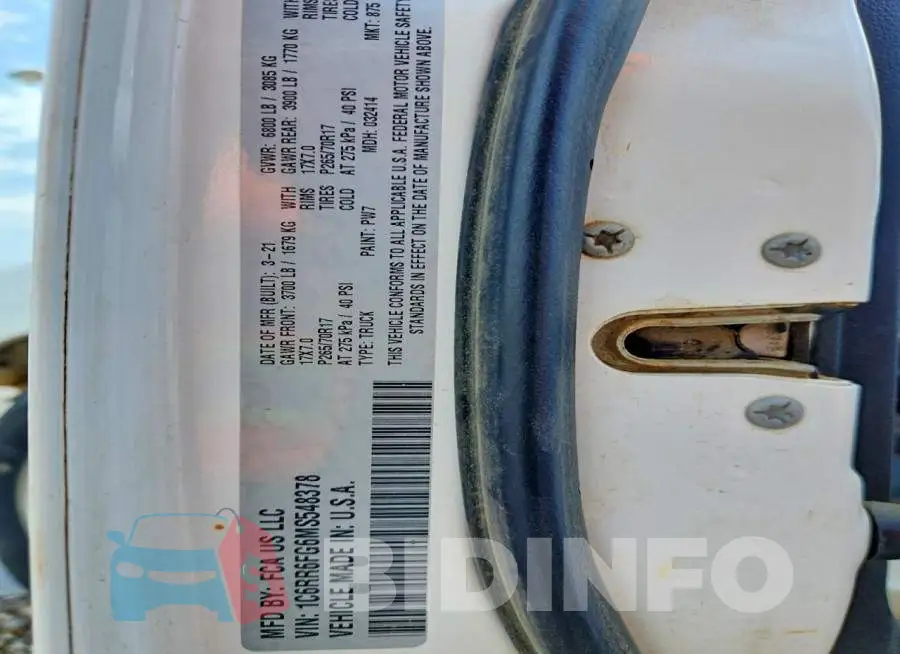 1C6RR6FG6MS548378 Photo# 12
