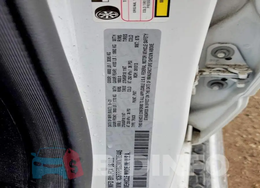 1C6RRFBG3MN785446 Photo# 13