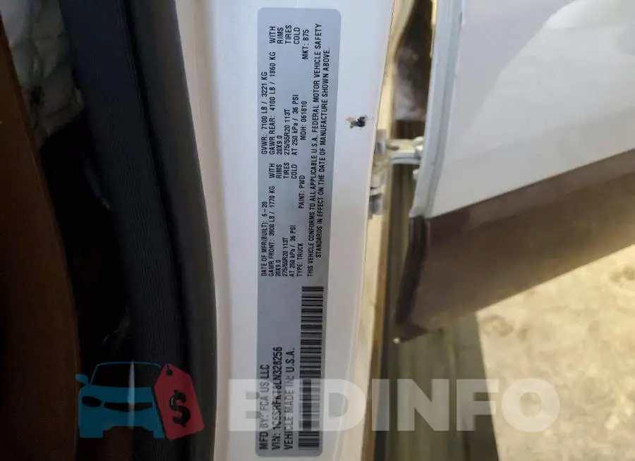 1C6SRFKT8LN328256 Photo# 12