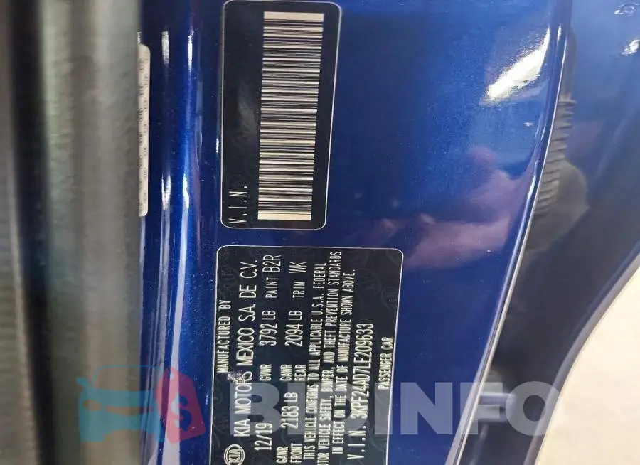 3KPF24AD7LE209633 Photo# 12