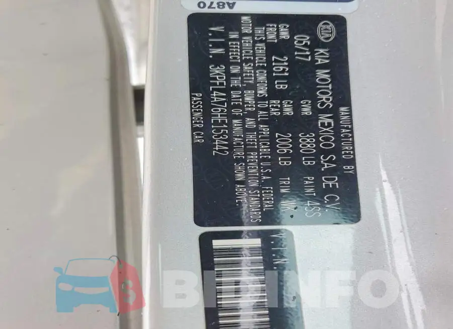 3KPFL4A76HE153442 Photo# 12