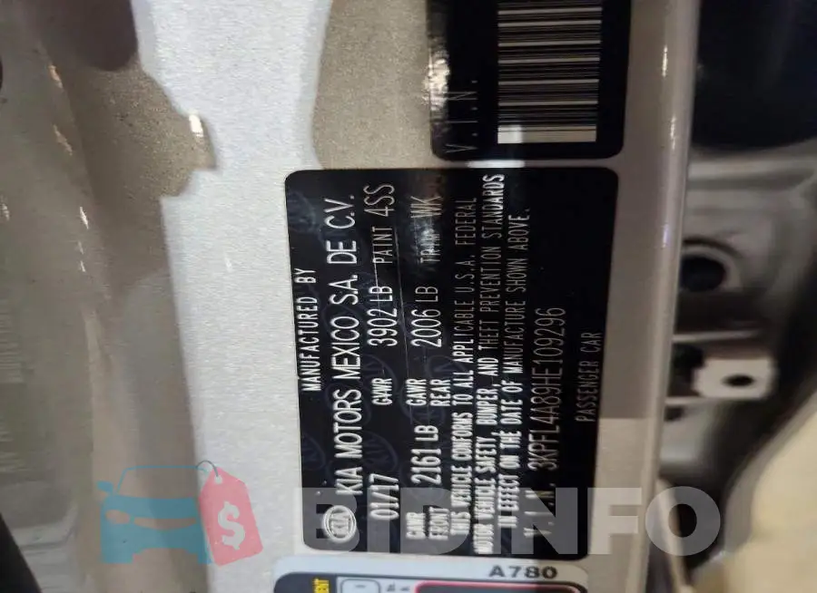 3KPFL4A89HE109296 Photo# 13