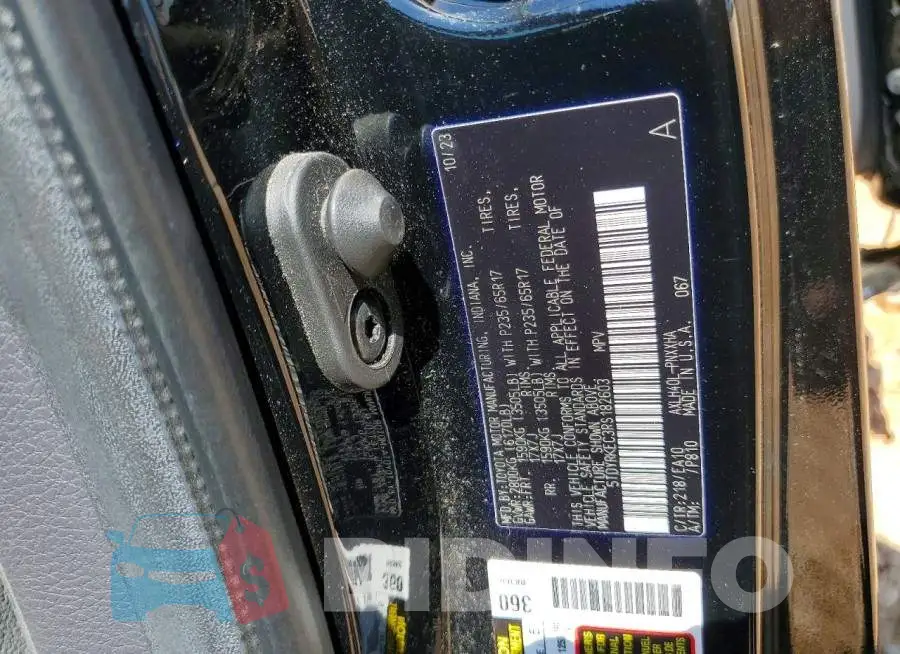 5TDYRKEC3RS182603 Photo# 14