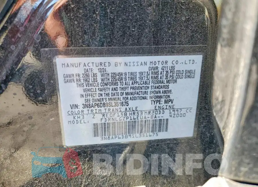 3N8AP6DB9SL351675 Photo# 13