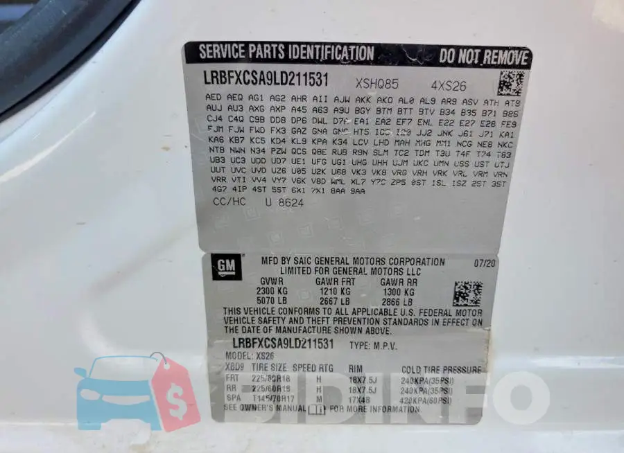 LRBFXCSA9LD211531 Photo# 13