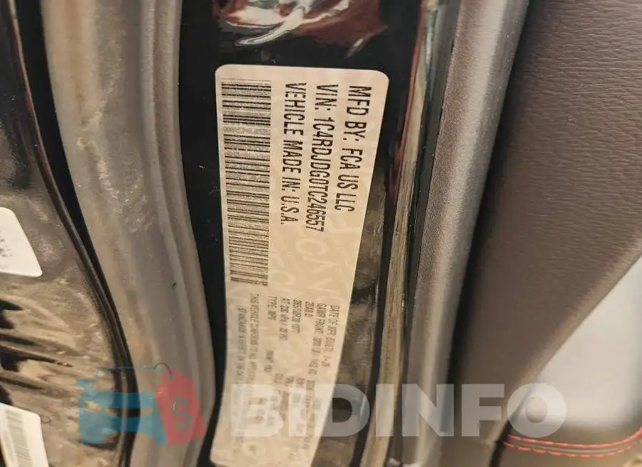 1C4RDJDG0TC246557 Photo# 13