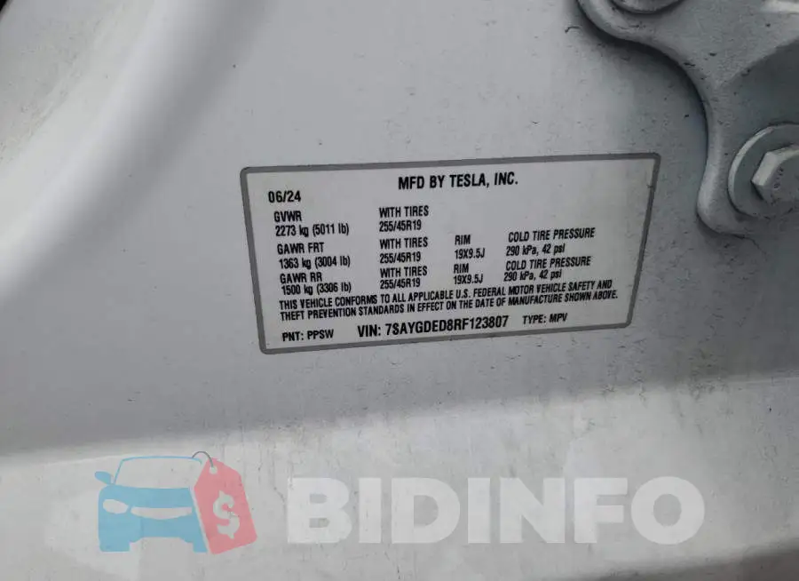 7SAYGDED8RF123807 Photo# 12