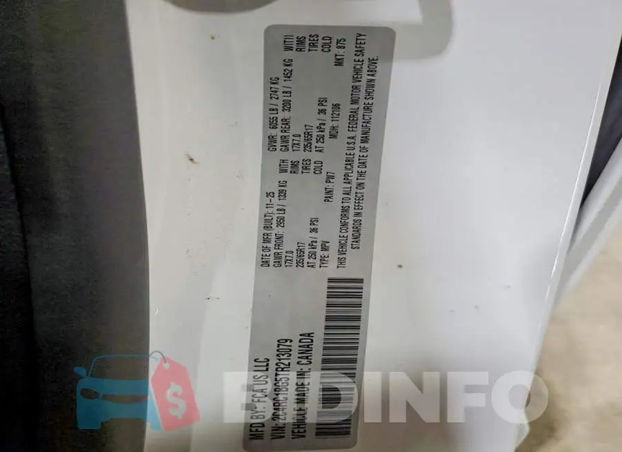 2C4RC1BG5TR213079 Photo# 13