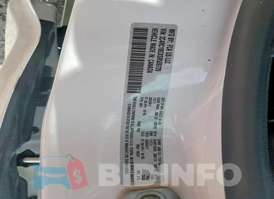 2C4RC1BGXSR509729 Photo# 14