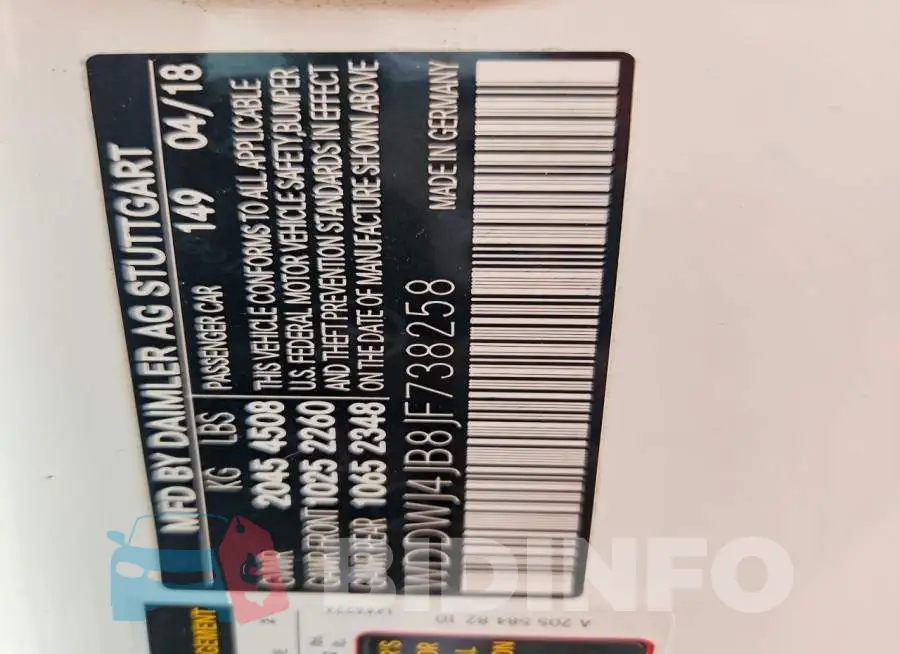 WDDWJ4JB8JF738258 Photo# 12