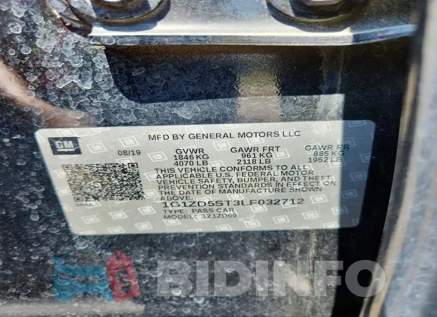 1G1ZD5ST3LF032712 Photo# 13