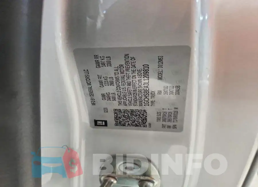 1GCHSBEA3L1209810 Photo# 12