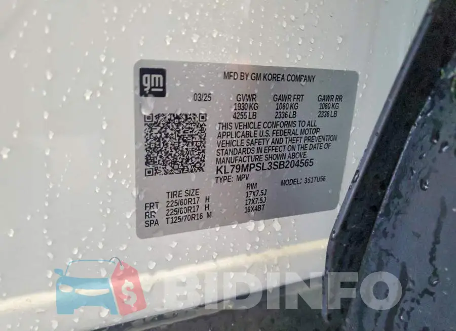 KL79MPSL3SB204565 Photo# 13