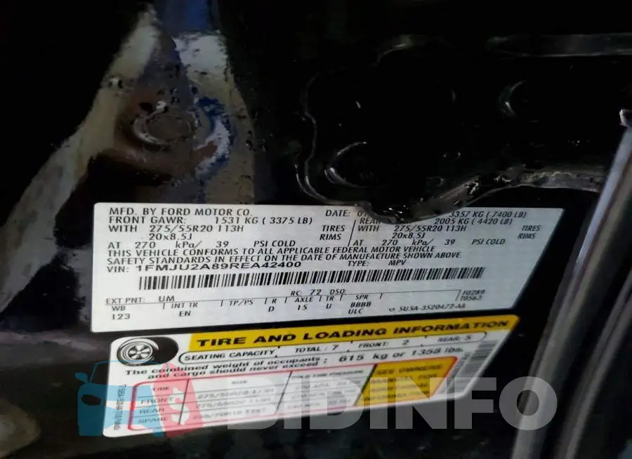 1FMJU2A89REA42400 Photo# 13