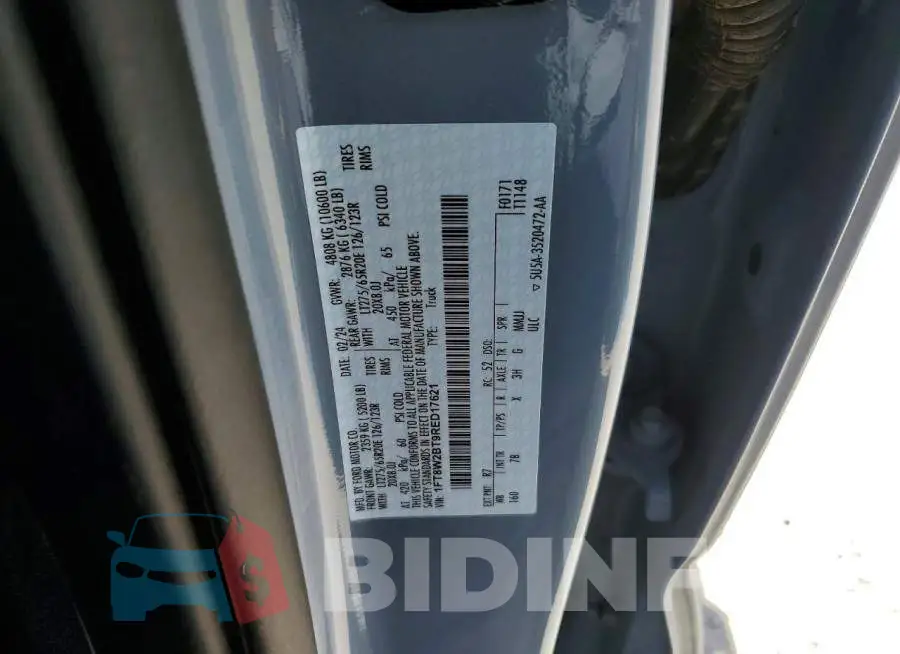 1FT8W2BT9RED17621 Photo# 12