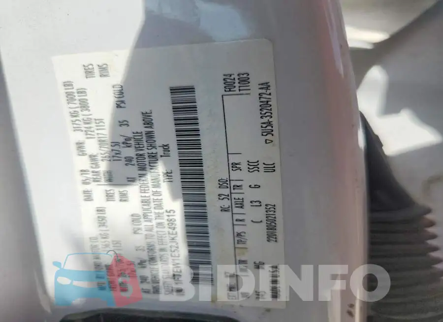 1FTEW1E52JKE49815 Photo# 12