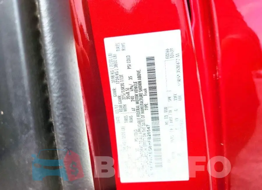 1FTFW1EG8HFB28547 Photo# 12
