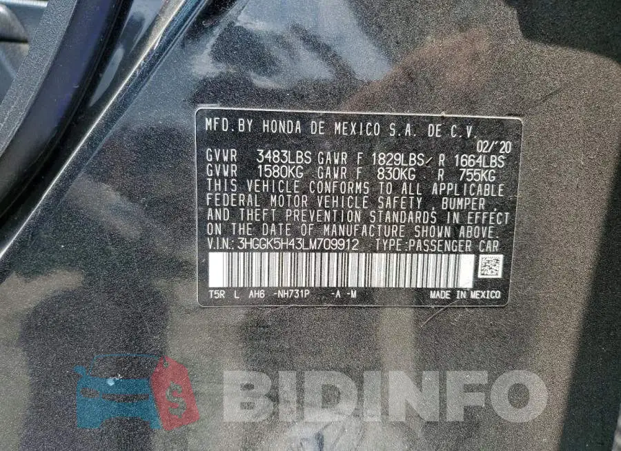 3HGGK5H43LM709912 Photo# 13