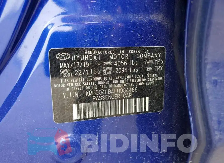 KMHD04LB4LU934466 Photo# 12