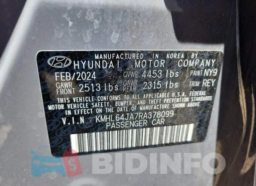 KMHL64JA7RA378099 Photo# 13