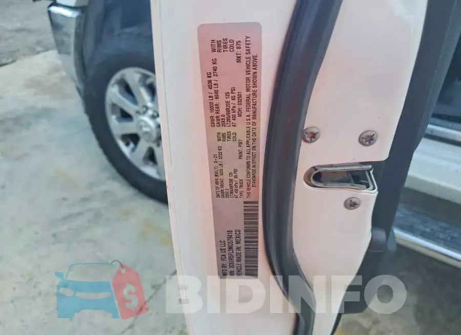 3C6UR5FL3MG579418 Photo# 12