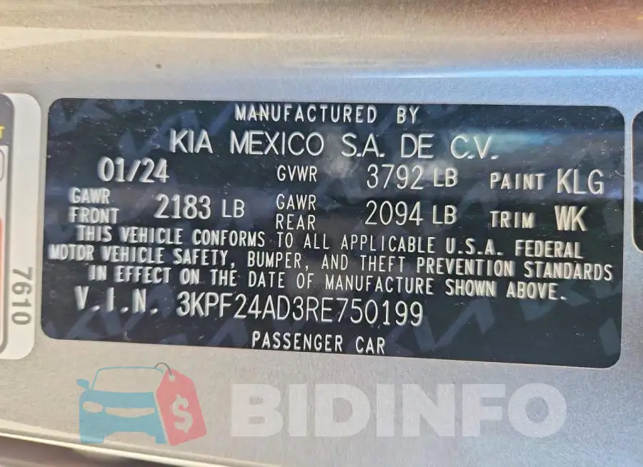 3KPF24AD3RE750199 Photo# 12