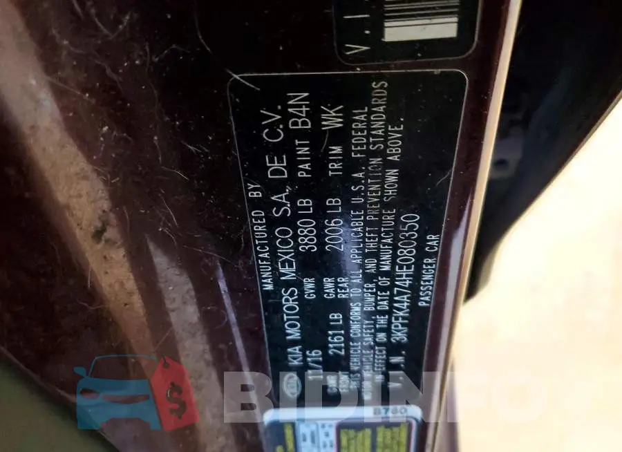 3KPFK4A74HE080350 Photo# 12