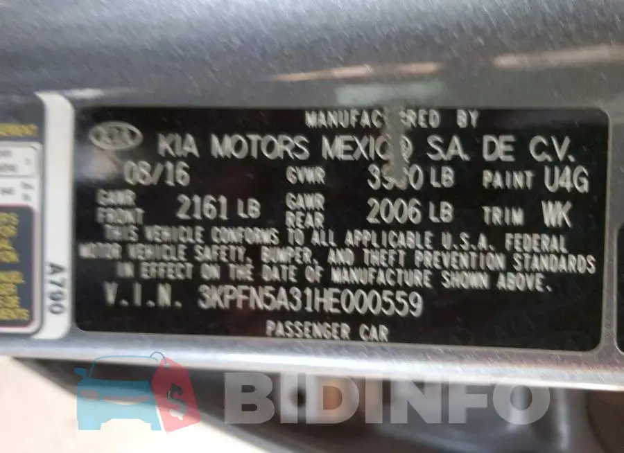 3KPFN5A31HE000559 Photo# 12