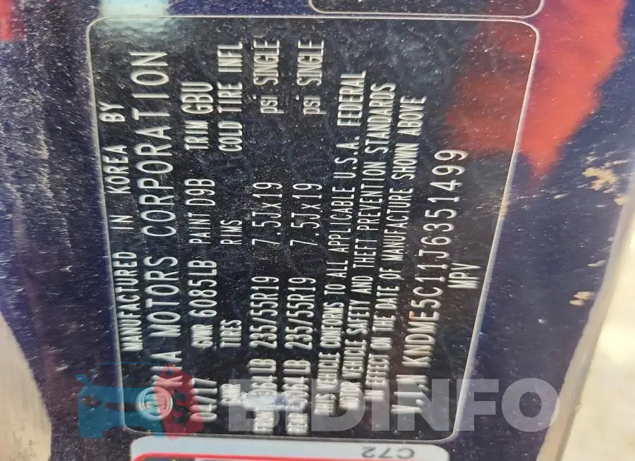 KNDME5C11J6351499 Photo# 13