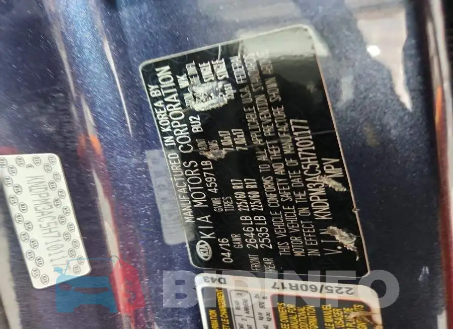 KNDPM3AC5H7101177 Photo# 13