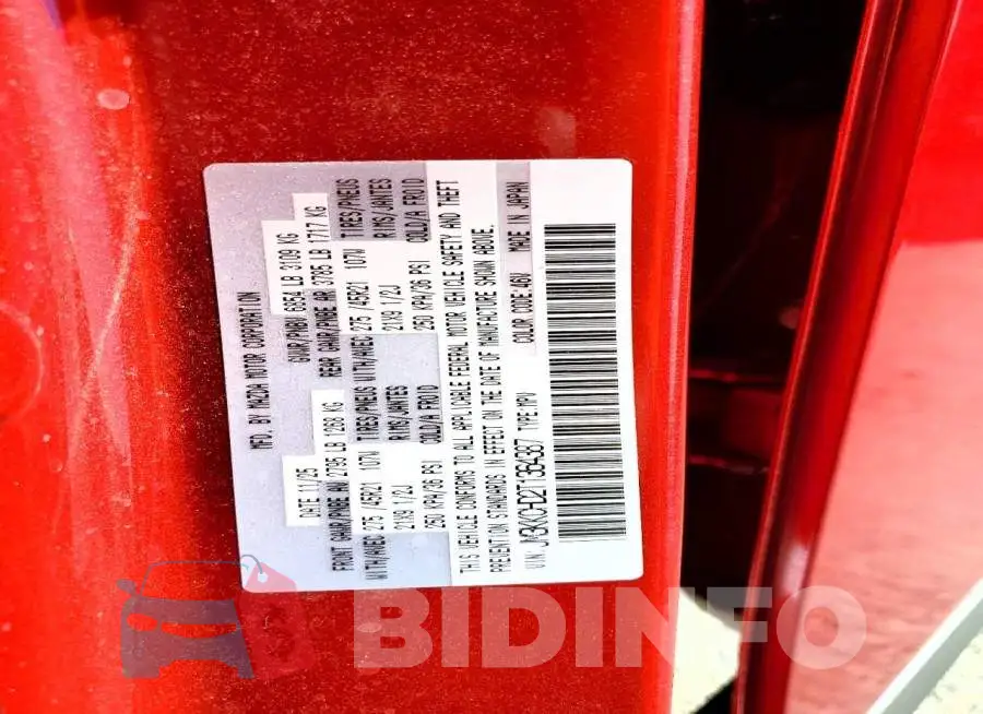 JM3KKCHD2T1364387 Photo# 14