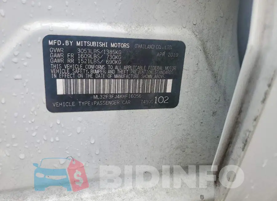 ML32F3FJ4KHF16056 Photo# 12