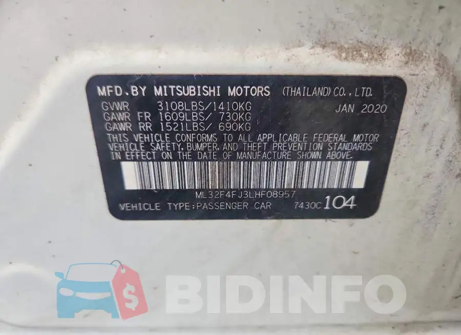 ML32F4FJ3LHF08957 Photo# 12
