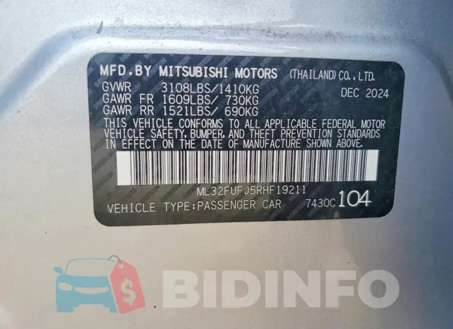 ML32FUFJ5RHF19211 Photo# 13
