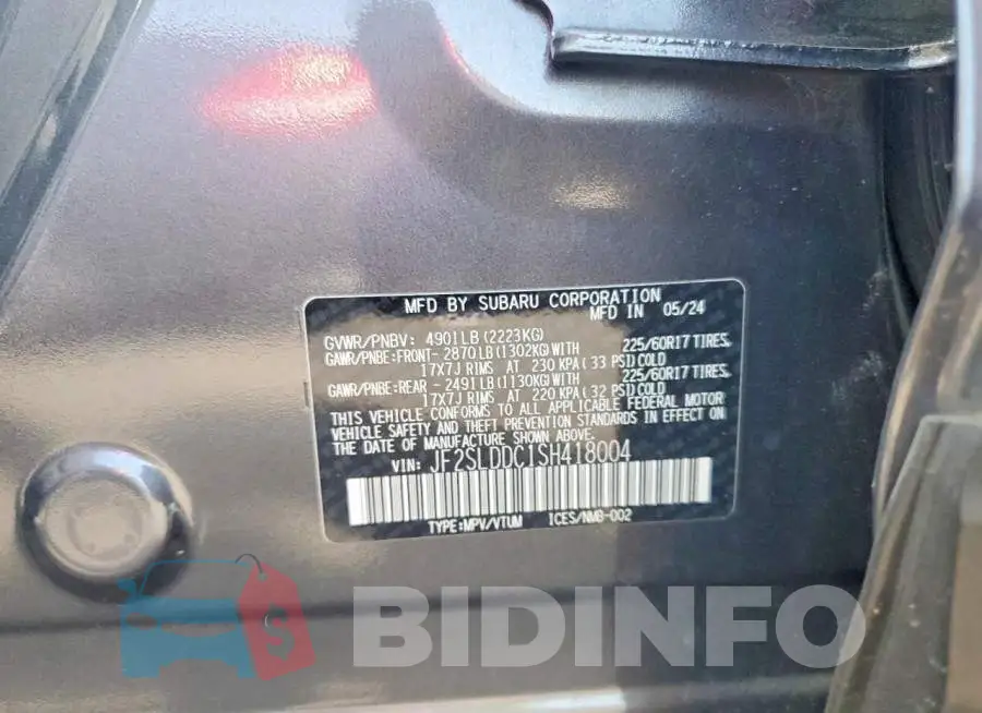 JF2SLDDC1SH418004 Photo# 12
