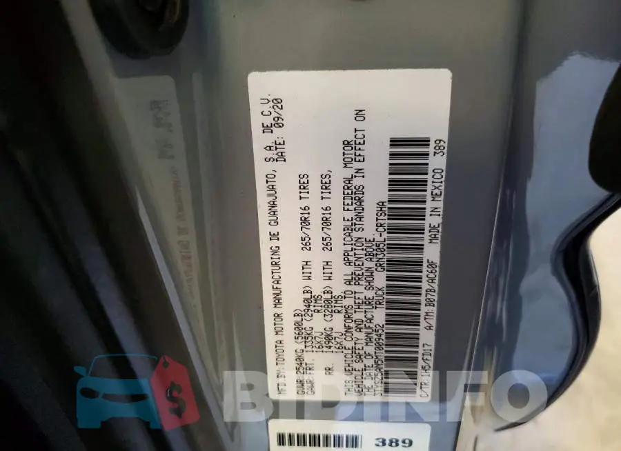 3TYSZ5AN5MT009452 Photo# 12