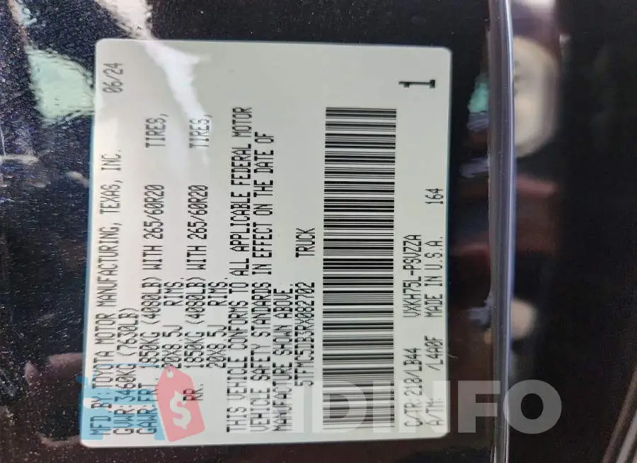 5TFMC5DB3RX082702 Photo# 12