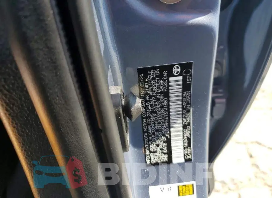 JTDBCMFE6T3141880 Photo# 12