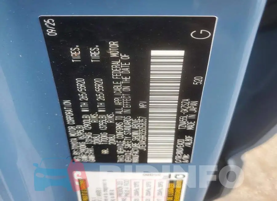 JTEVA5BR3S5058357 Photo# 12