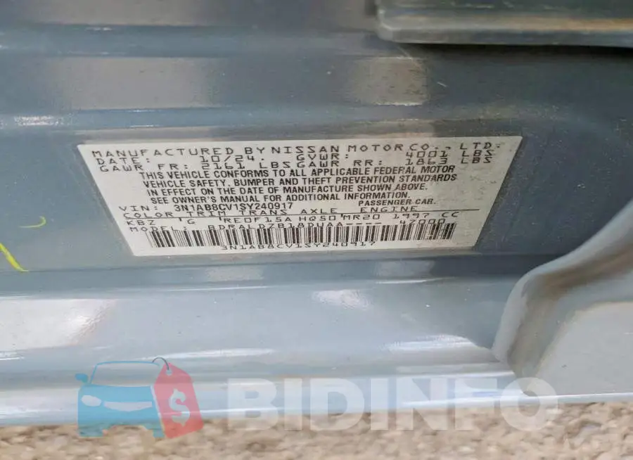 3N1AB8CV1SY240917 Photo# 13