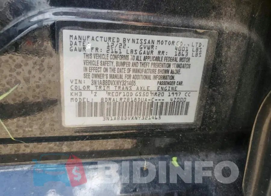 3N1AB8DVXNY321465 Photo# 12