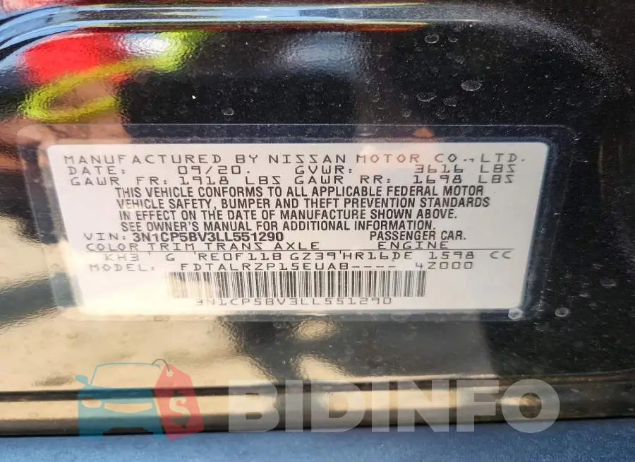 3N1CP5BV3LL551290 Photo# 13