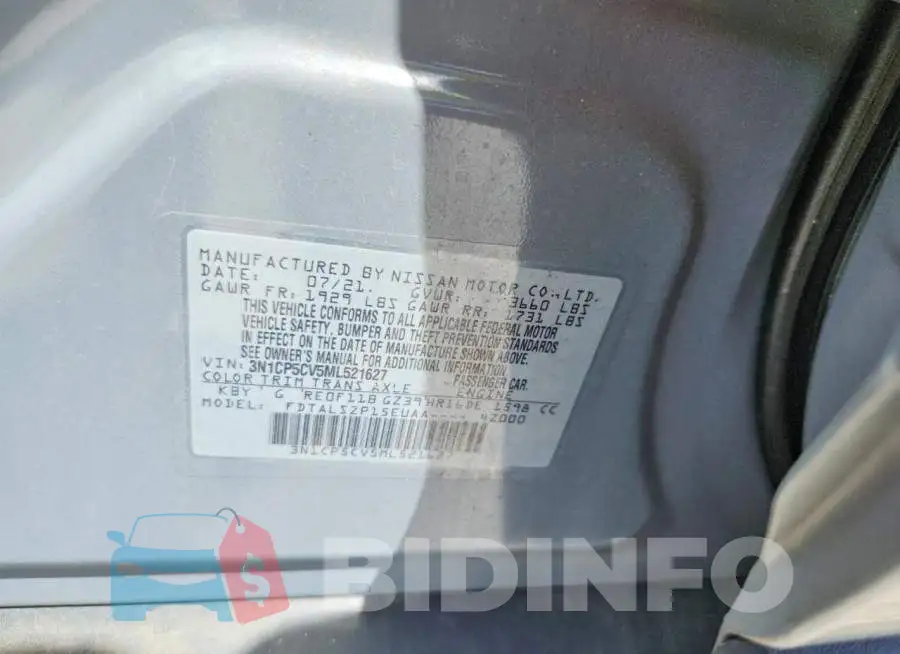 3N1CP5CV5ML521627 Photo# 12
