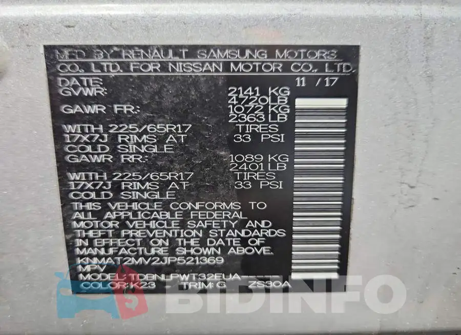 KNMAT2MV2JP521369 Photo# 14