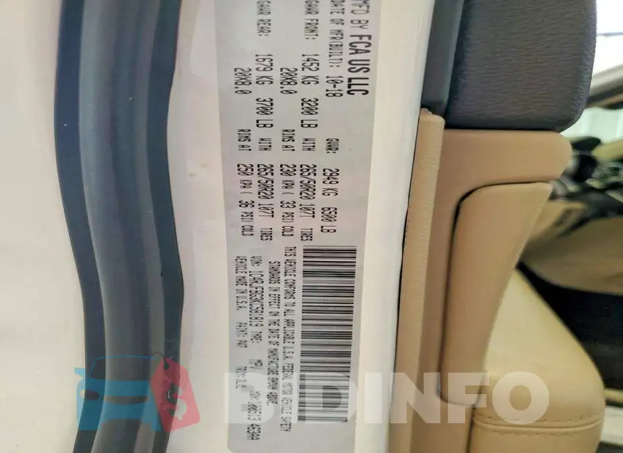 1C4RJFBG3KC581819 Photo# 13