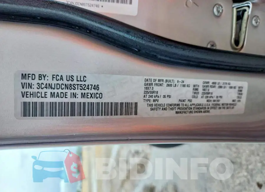 3C4NJDCN8ST524746 Photo# 14
