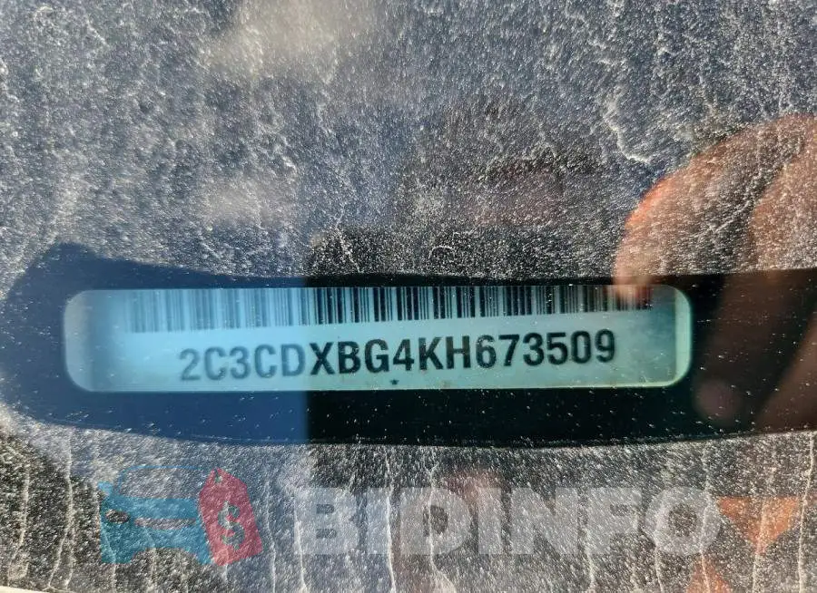2C3CDXBG4KH673509 Photo# 12